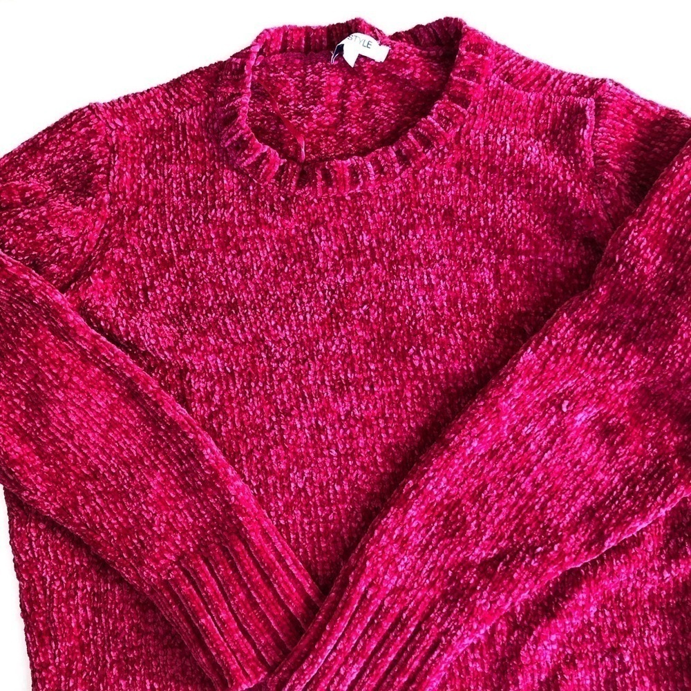 Super Soft Chenille Pullover - Picture 2 of 10